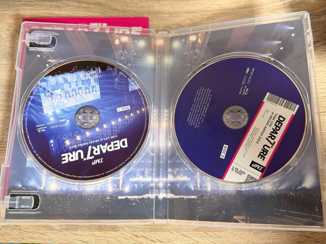 IMP. TOBE LIVE DEPARTURE 初回生産限定盤 Blu-ray