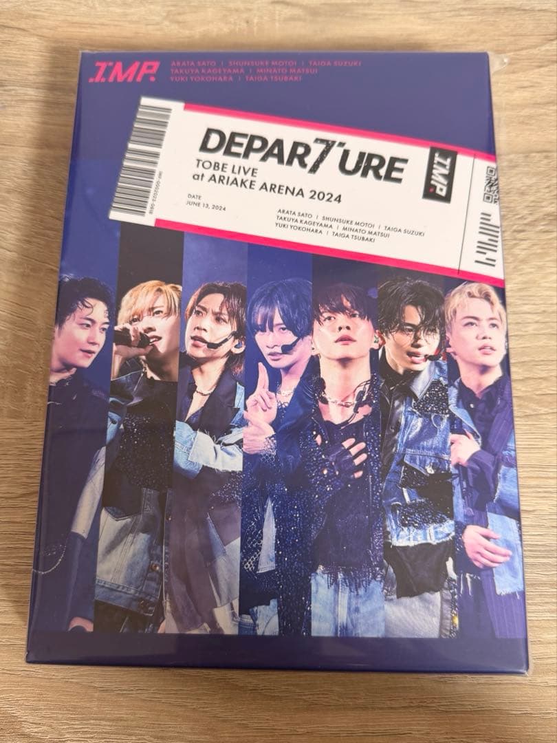 IMP. TOBE LIVE DEPARTURE 初回生産限定盤 Blu-ray