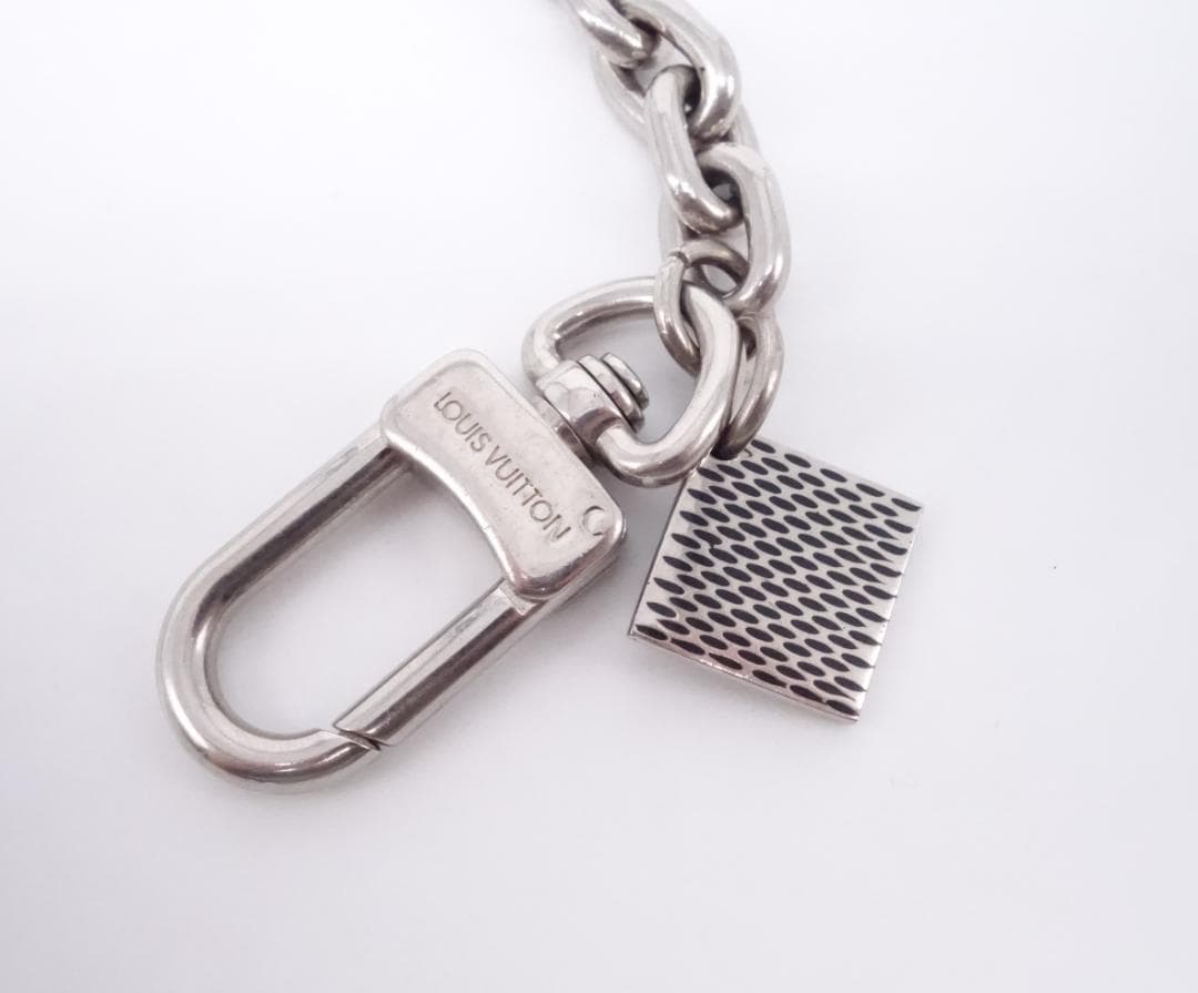 LOUISVUITTON ルイヴィトン アノクレXL ウォレットチェーンシルバー