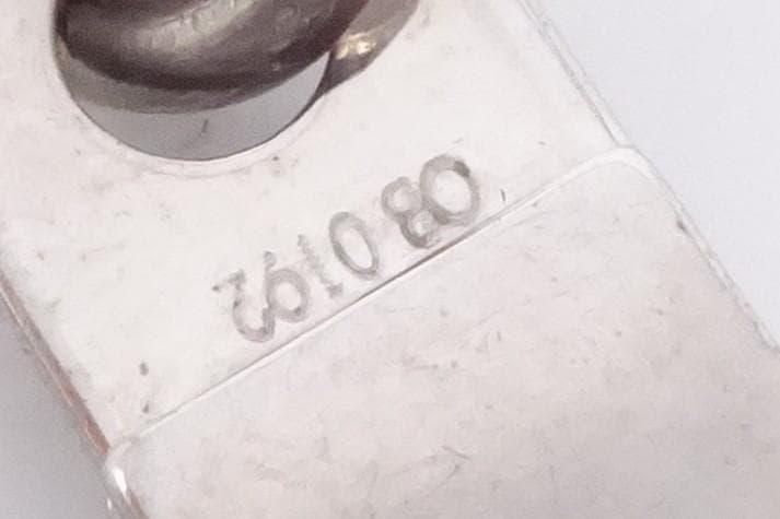 LOUISVUITTON ルイヴィトン アノクレXL ウォレットチェーンシルバー