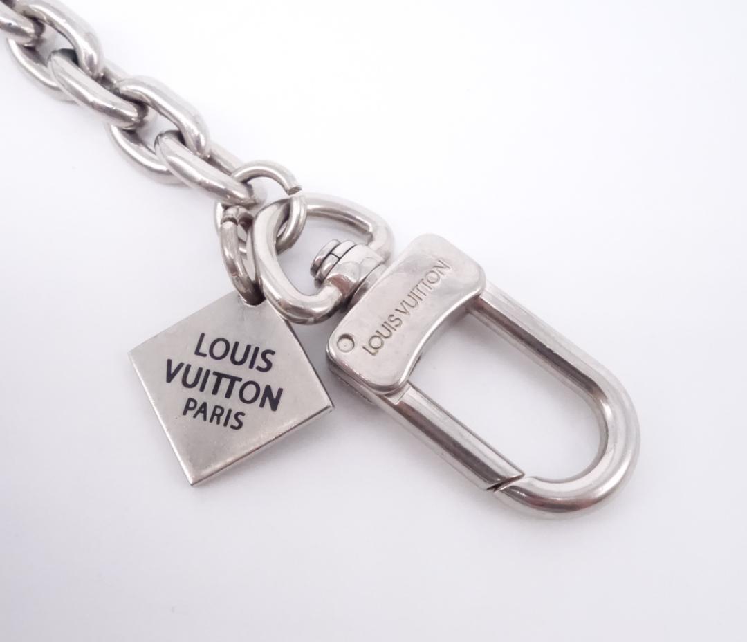 LOUISVUITTON ルイヴィトン アノクレXL ウォレットチェーンシルバー