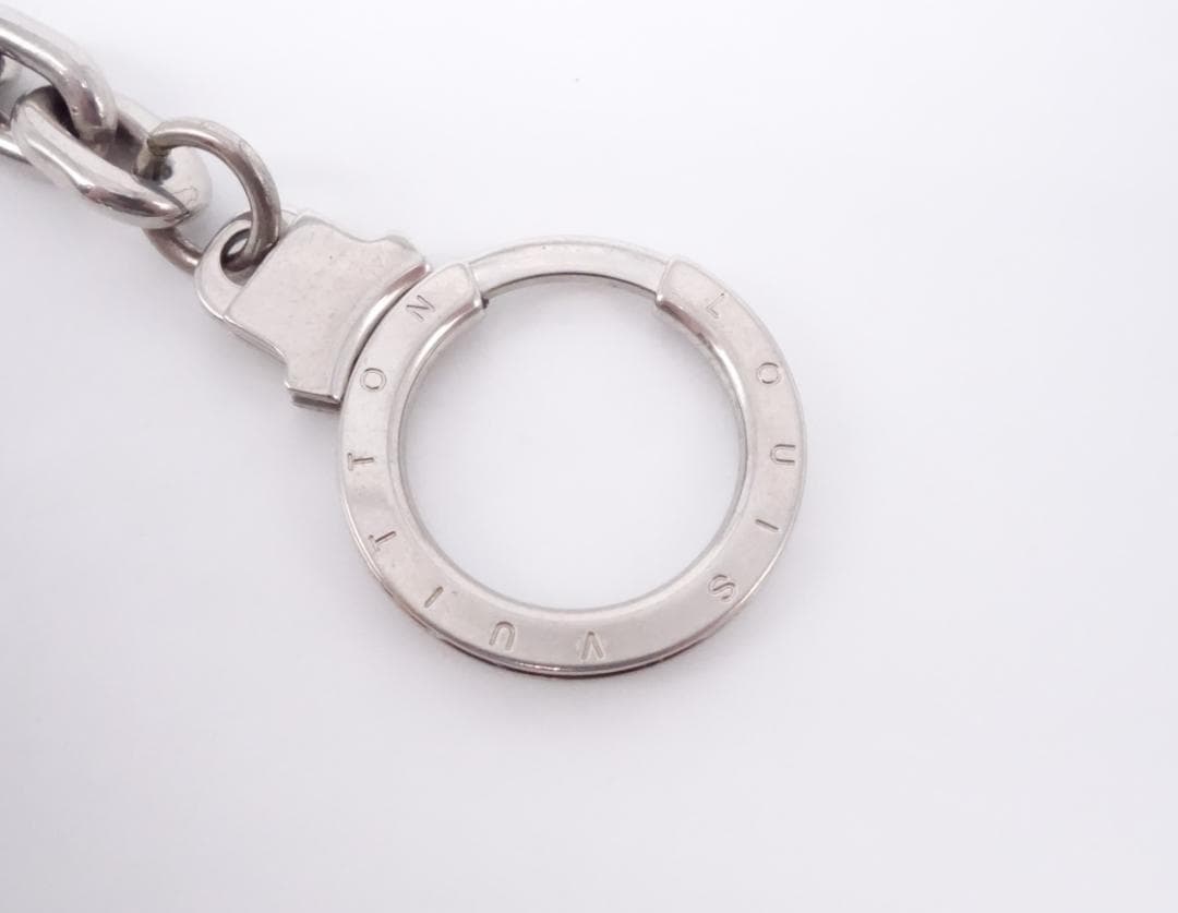 LOUISVUITTON ルイヴィトン アノクレXL ウォレットチェーンシルバー