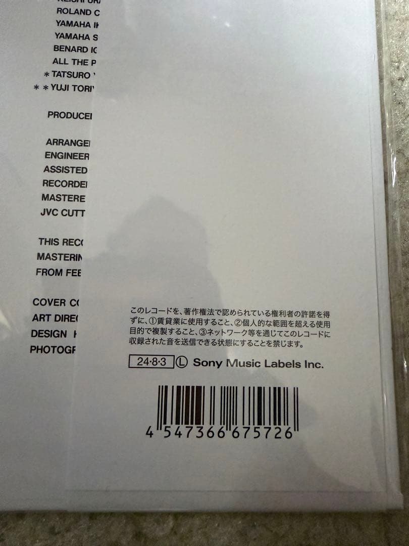 新品未使用!!! 佐藤博 / アウェイクニング アナログLPレコード