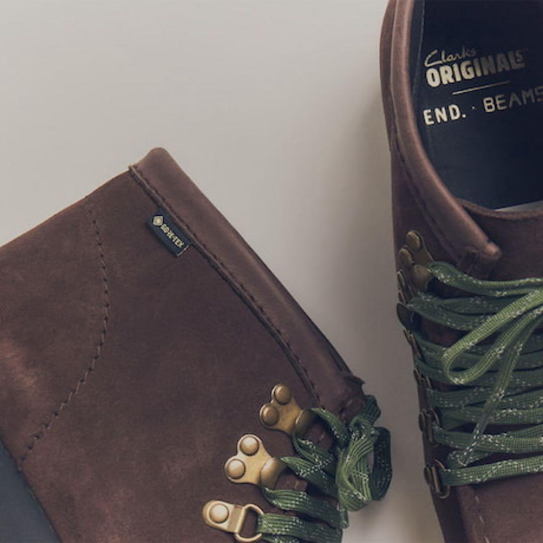END. Clarks Originals BEAMS PLUS ワラビー