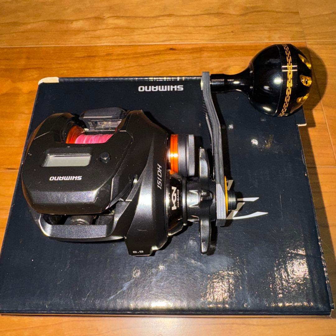 シマノ　バルケッタＦカスタム １５１DH 左ハンドル