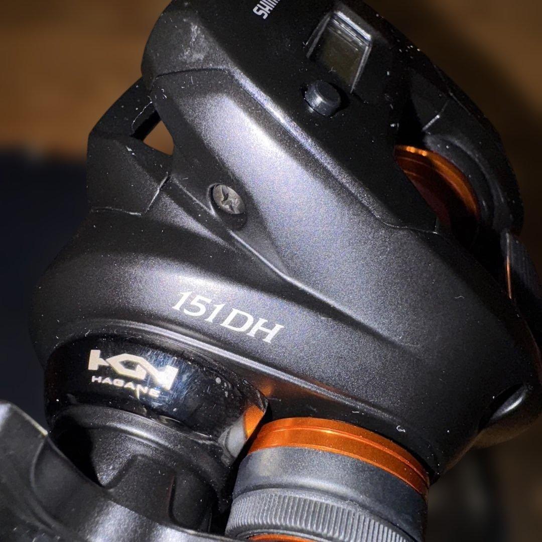 シマノ　バルケッタＦカスタム １５１DH 左ハンドル