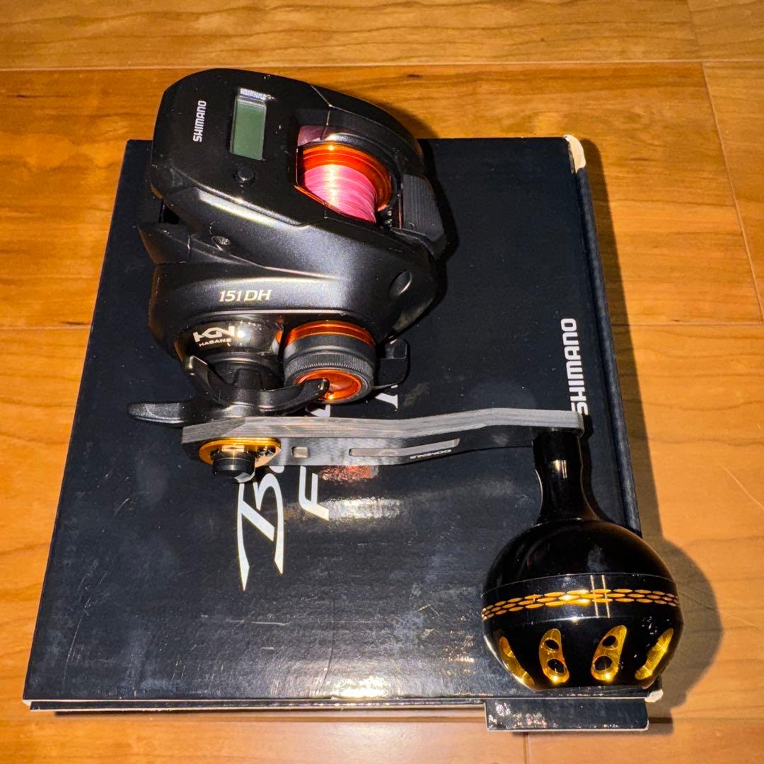 シマノ　バルケッタＦカスタム １５１DH 左ハンドル