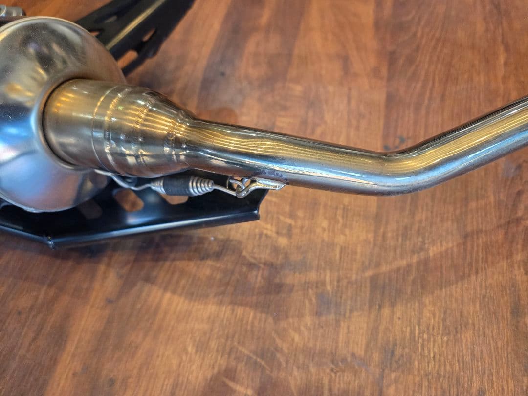 リード125　JK12 MORIWAKI ステンレス マフラー グラデーション