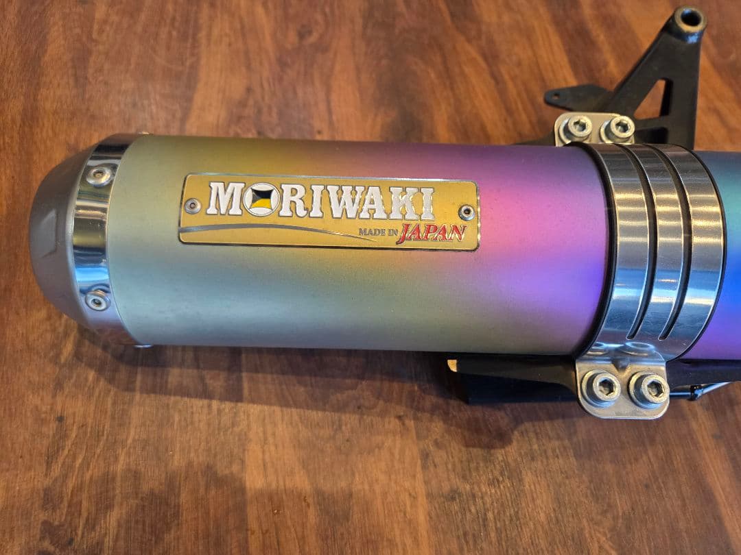 リード125　JK12 MORIWAKI ステンレス マフラー グラデーション