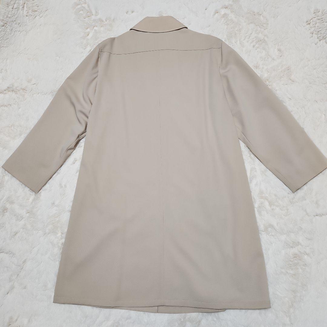 【新品】マックスマーラ白タグバージンウールコートベージュ 40サイズ