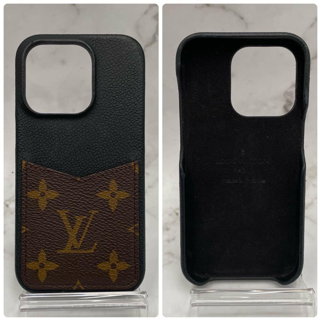 ルイヴィトン モノグラム リバース iPhone15pro バンパー ケース