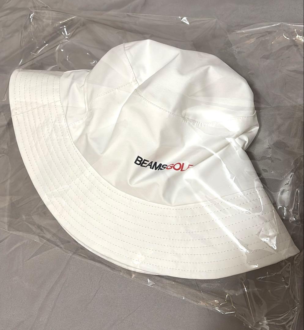 【新品】BEAMS GOLF バケットハット ホワイト