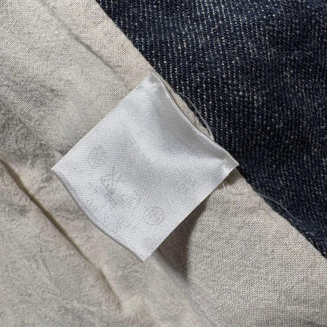 【美品】KLASICA テーラードジャケット　コットンリネン　デニム 2 日本製