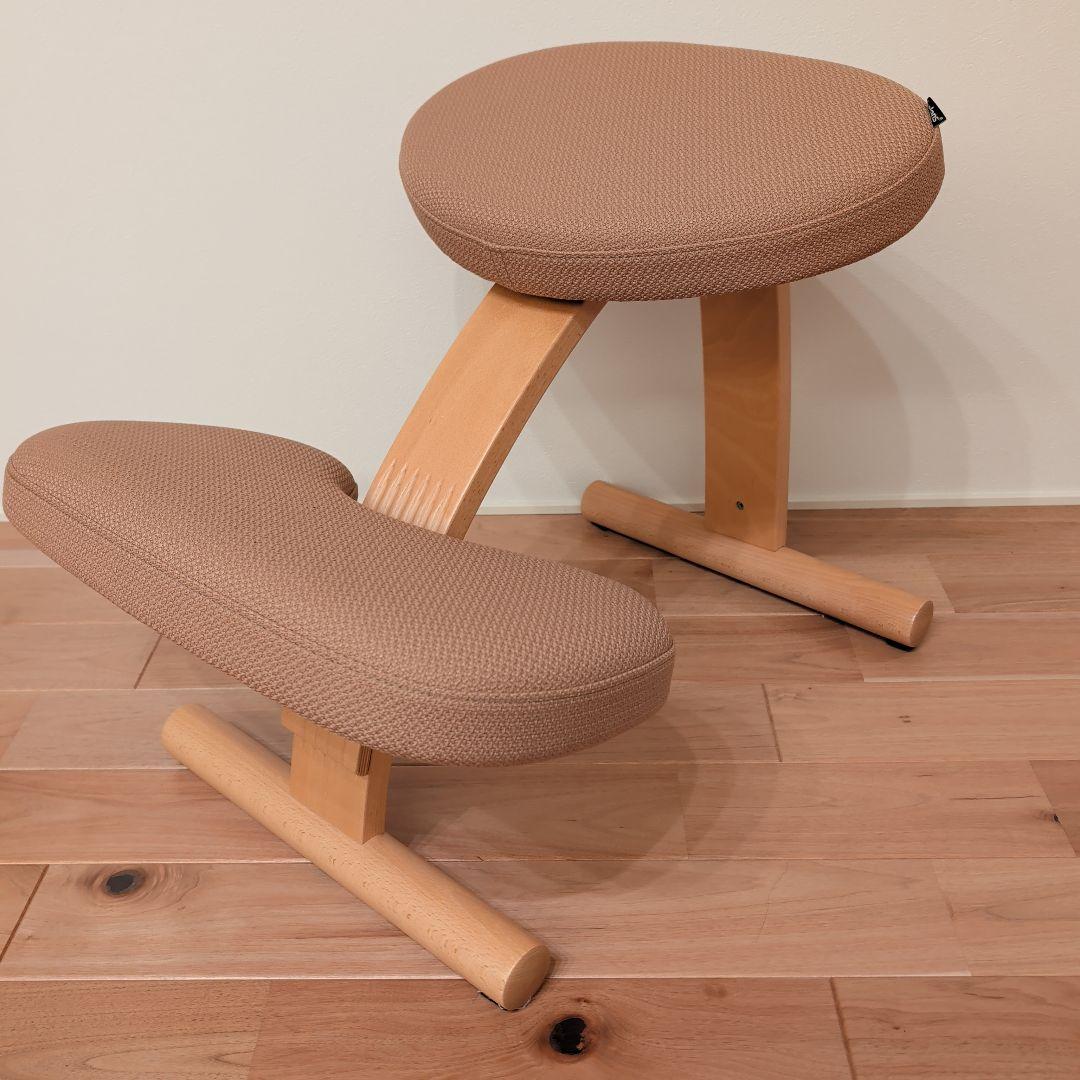 【極美品】バランスラボ バランスチェア バランスイージー ベージュ