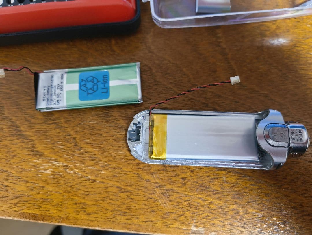 【バッテリー新品】ソニー ウォークマン NW-A605 ブルー