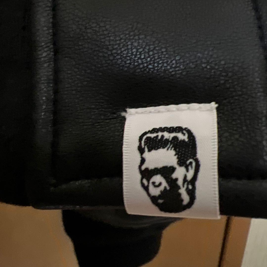 だる　WGM シャークデザイン レザージャケット　美品☺︎