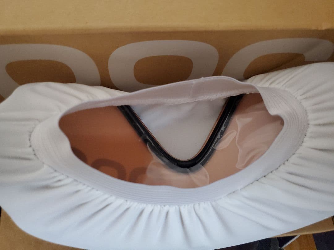 ポック Vitrea ワイドフィット スキーゴーグル ハイドロジェンホワイトBL