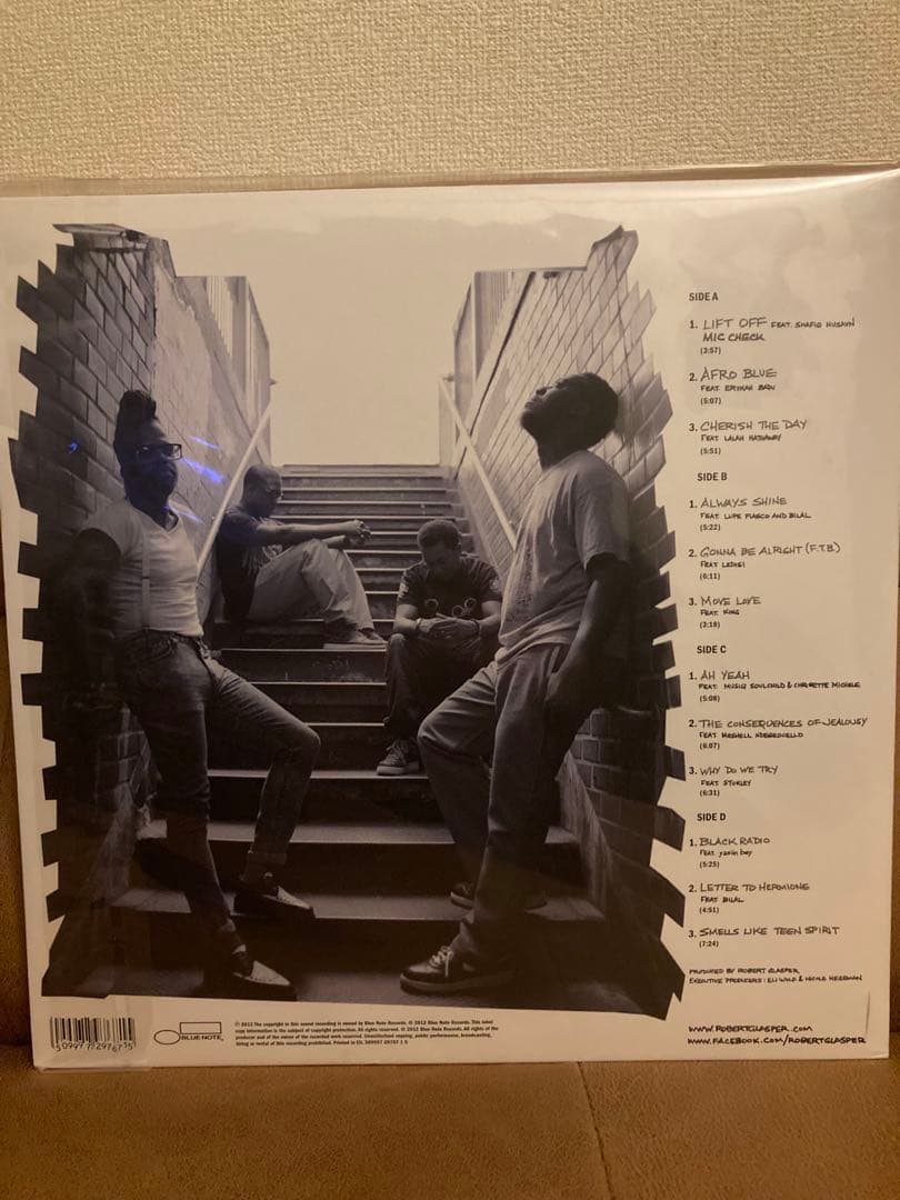 洋楽 ROBERT GLASPER EXPERIMENT BLACK RADIO LP