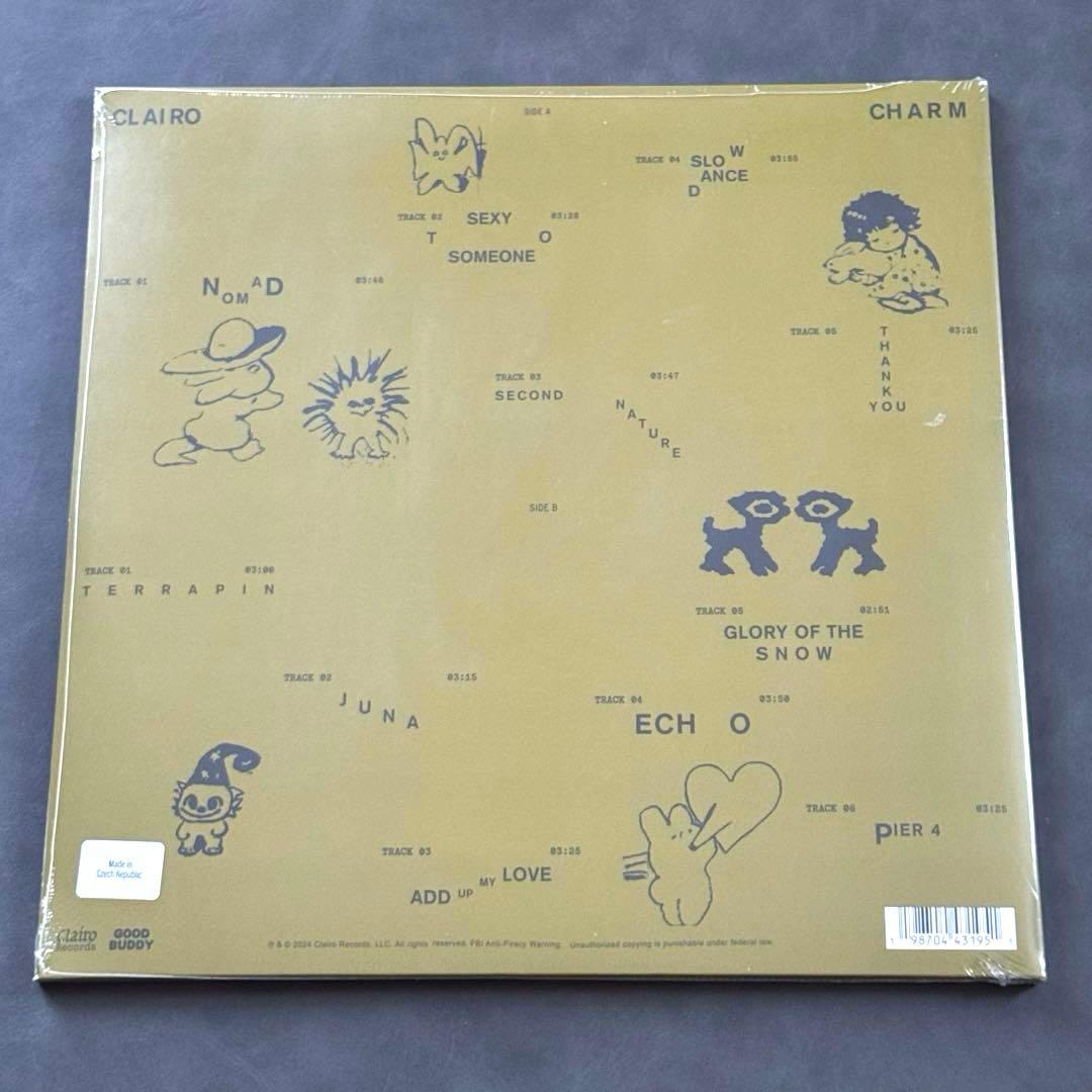 Clairo - Charm【アナログレコード】未開封　カラーヴァイナル