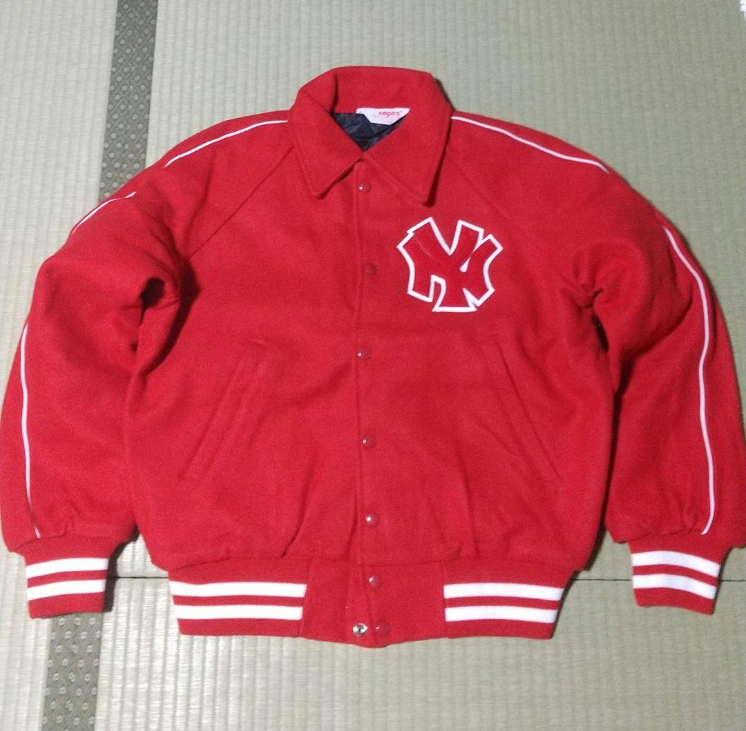 90s デッドストック made in USA empireスタジャンNY印 L