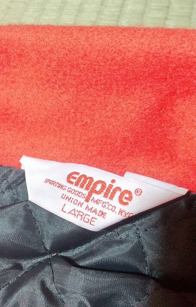 90s デッドストック made in USA empireスタジャンNY印 L