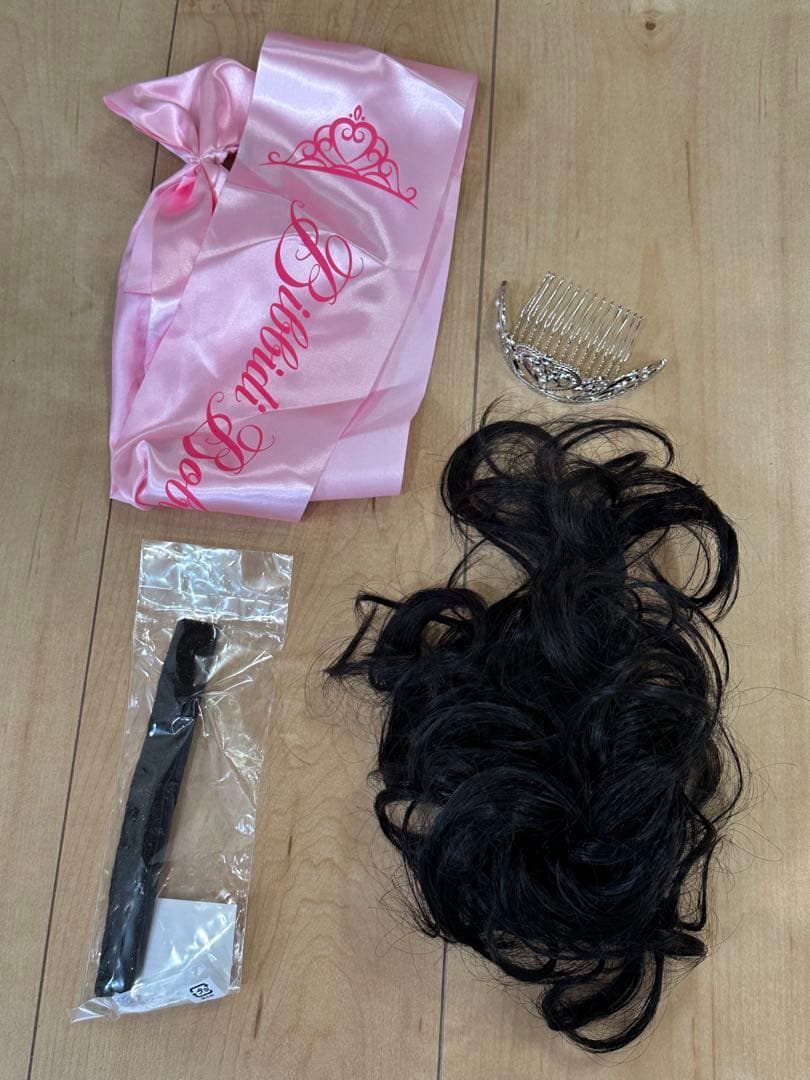 【サッシュ付】ビビディ　シンデレラ　プレミアムドレス　130