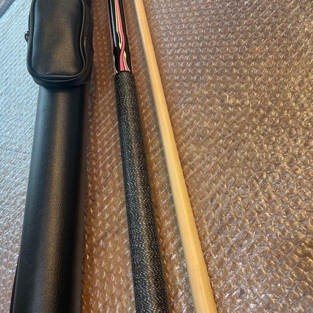 美品　ビリヤードキュー プールキュー 58インチ 20オンス　レザーケース付