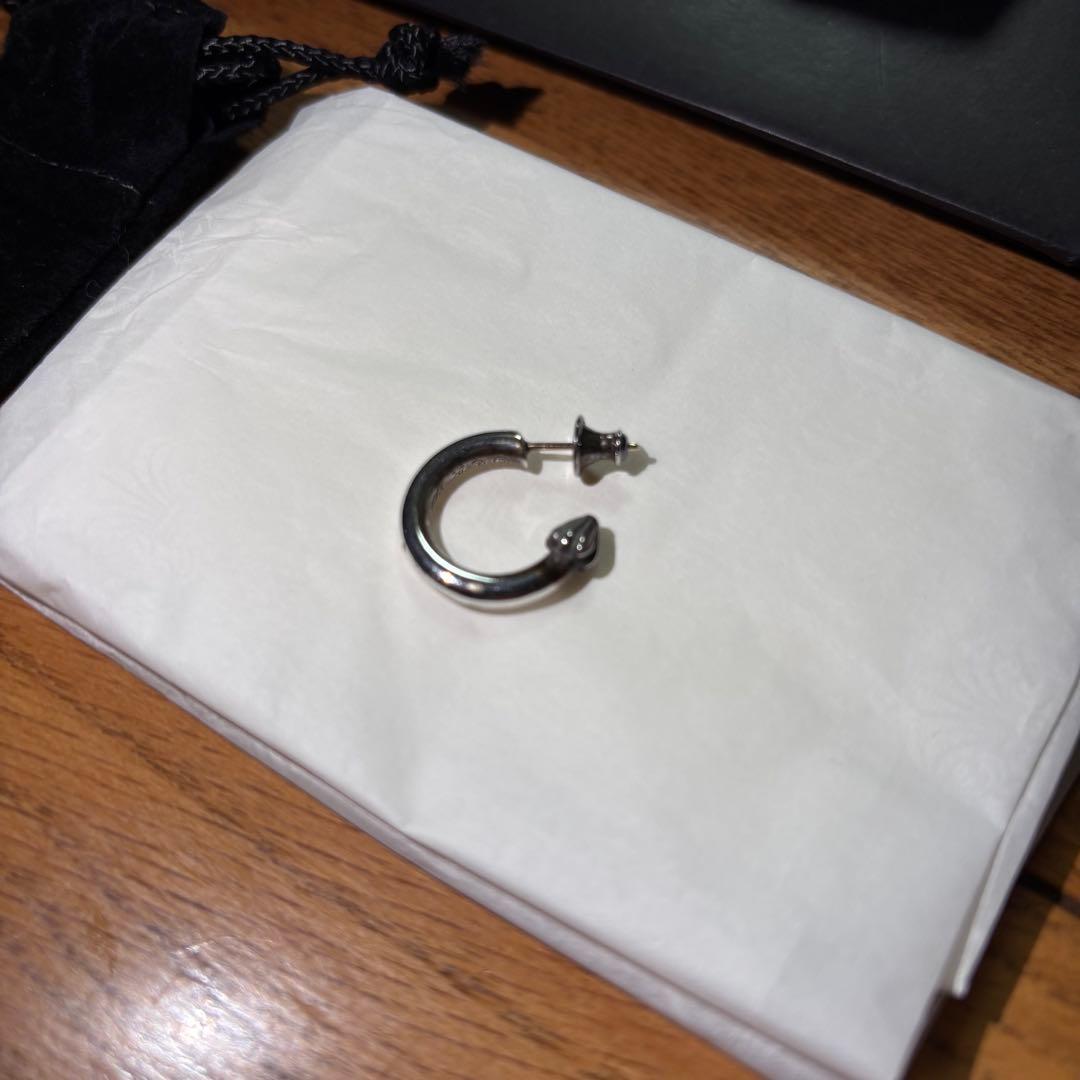クロムハーツ プレーンフープピアス