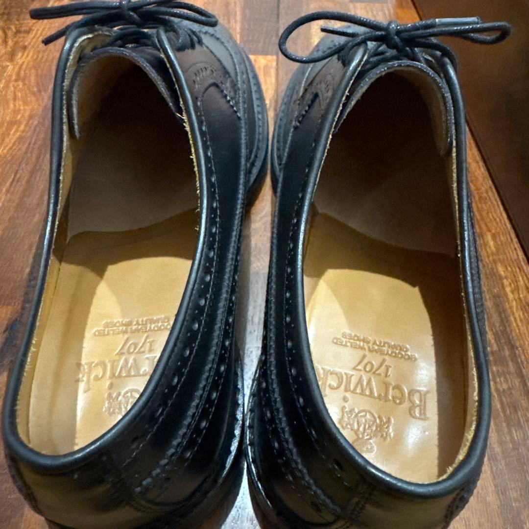 バーウィック1707　4550 ウィングチップ　UK8 27 BERWICK