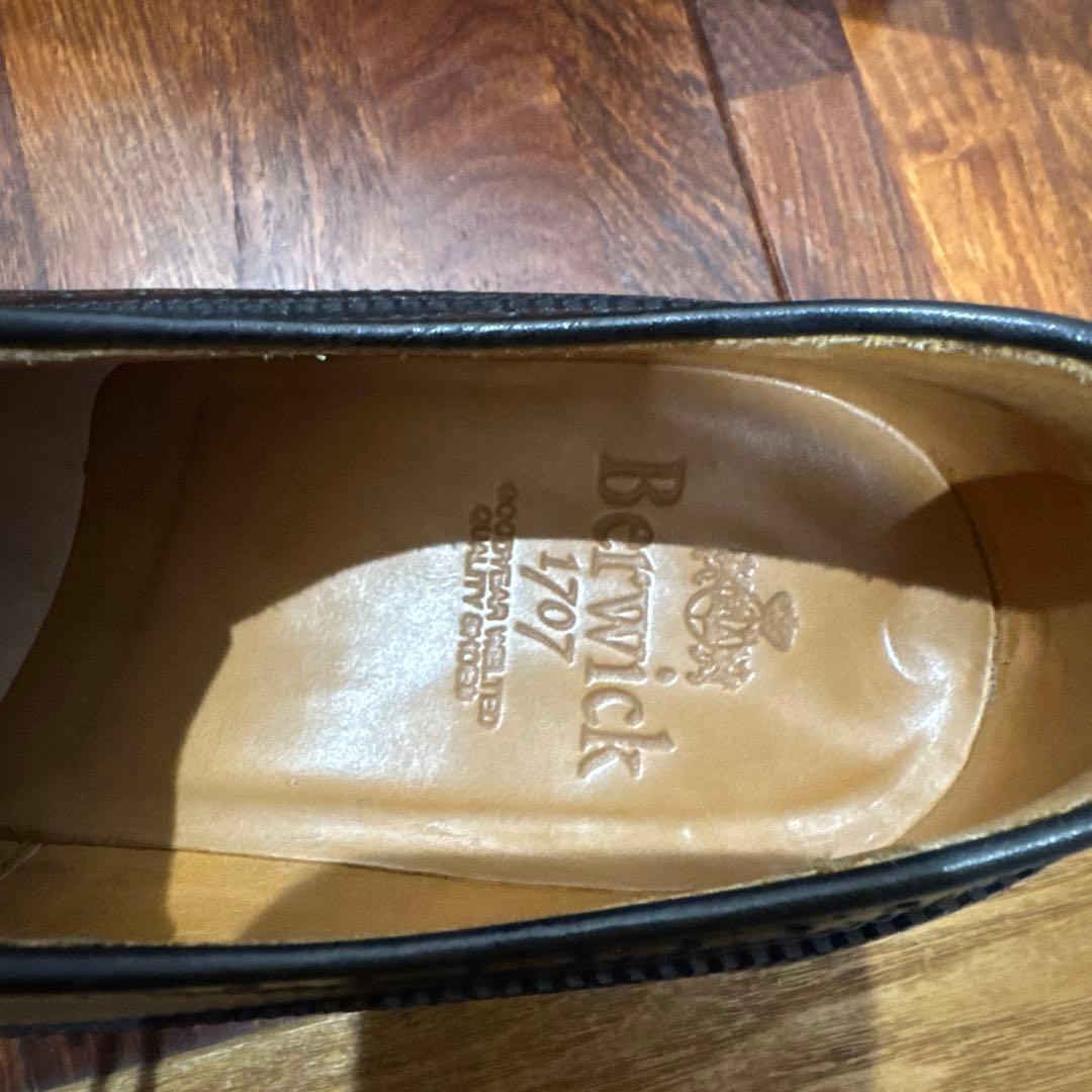 バーウィック1707　4550 ウィングチップ　UK8 27 BERWICK