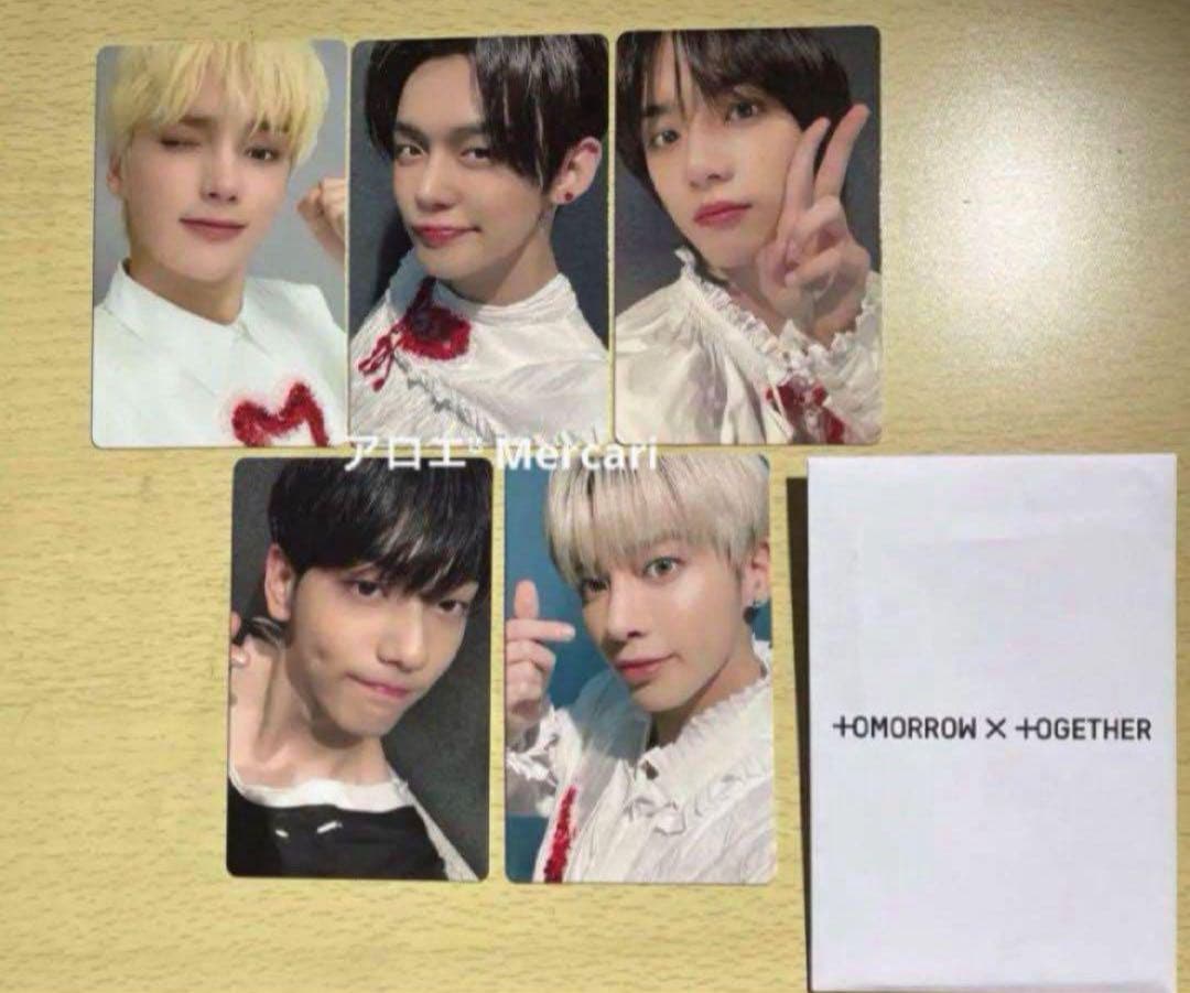 txt トレカ アンケート FC 限定 特典 抽選 ボムギュ スビン ヨンジュン