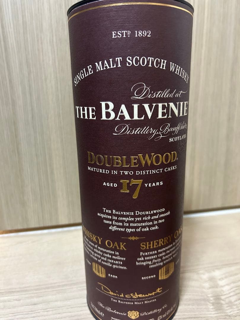 値下げ)THE BALVENIE DOUBLEWOOD 17年