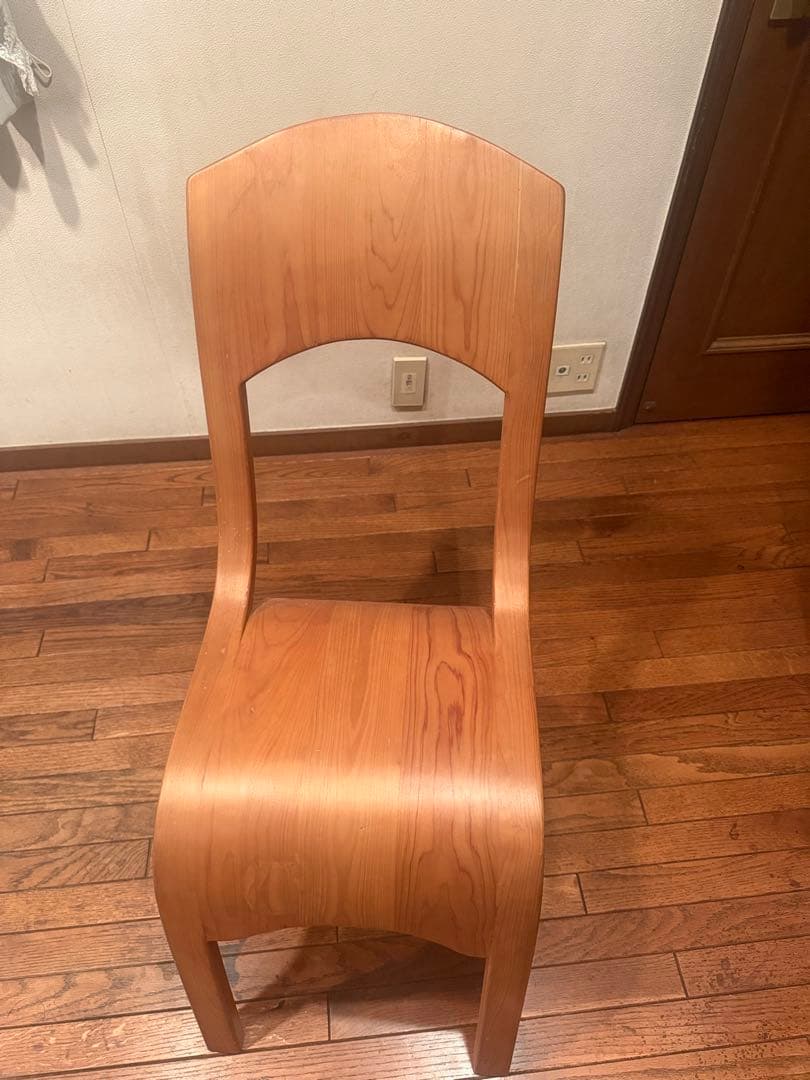 yumikon7日本職人最高級オーダーメイド　椅子イスチェアウッド木芸術的