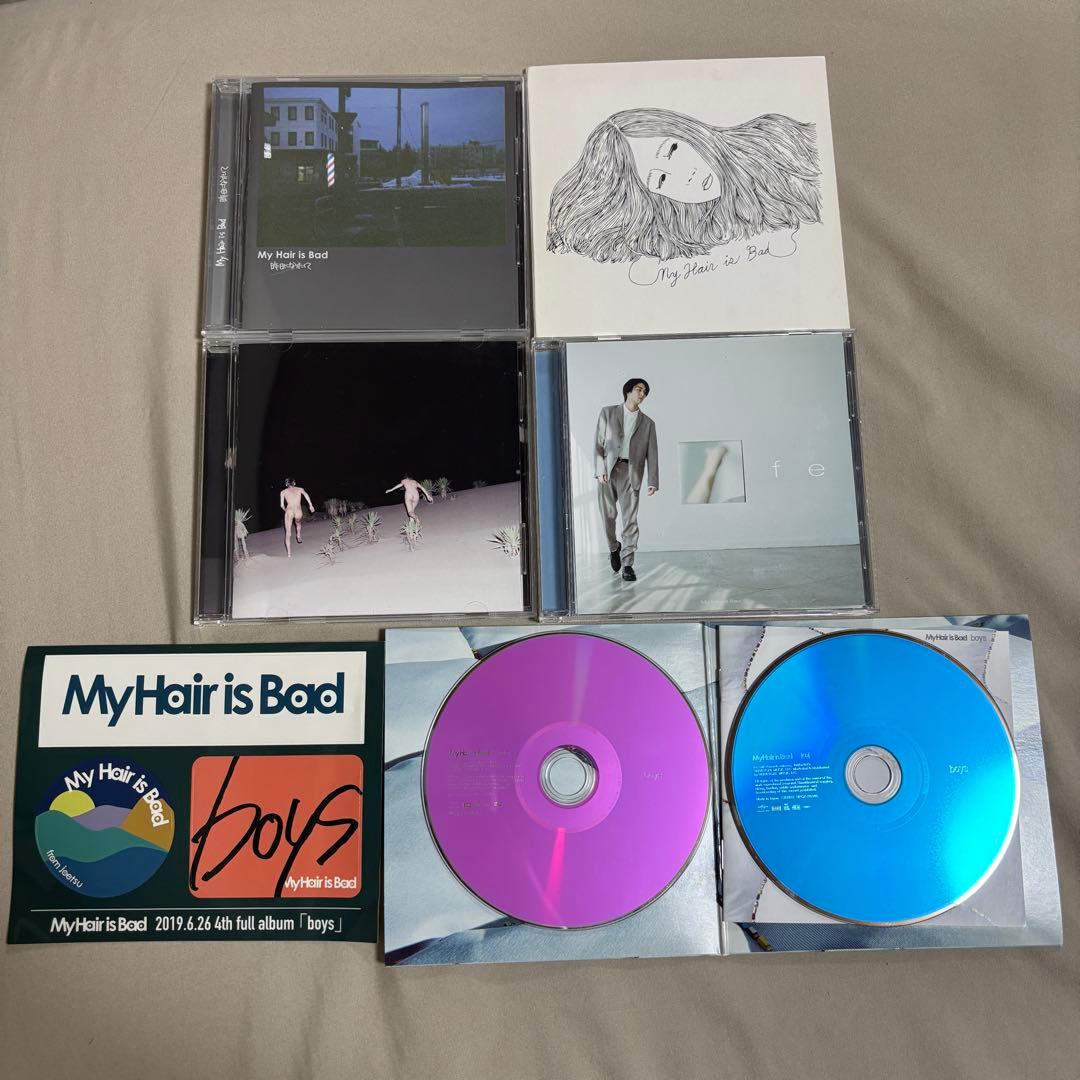 My Hair is Bad CD・DVD・ステッカーまとめ売り バラ売り不可