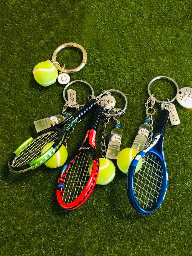 【オーダーページ】ラケットキーホルダー