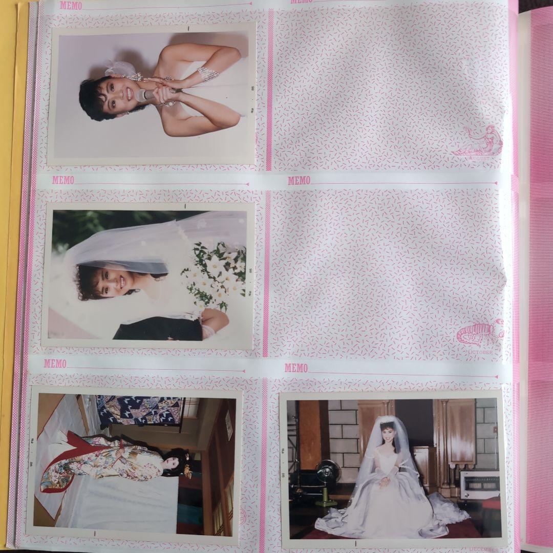 松田聖子 フォトアルバム スクラップ&ファイル セット