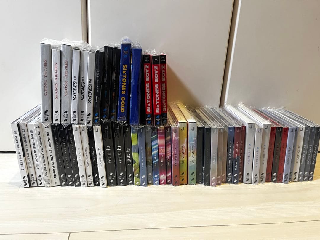 【初回盤】SixTONES CD シングル アルバム 3形態セット売り58枚