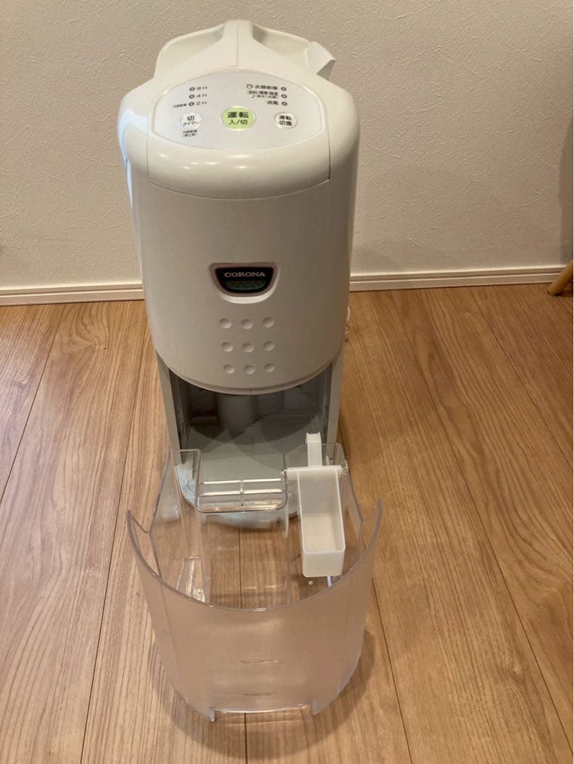 【ジメジメ梅雨に】CORONA除湿器（良品:使用回数2回）