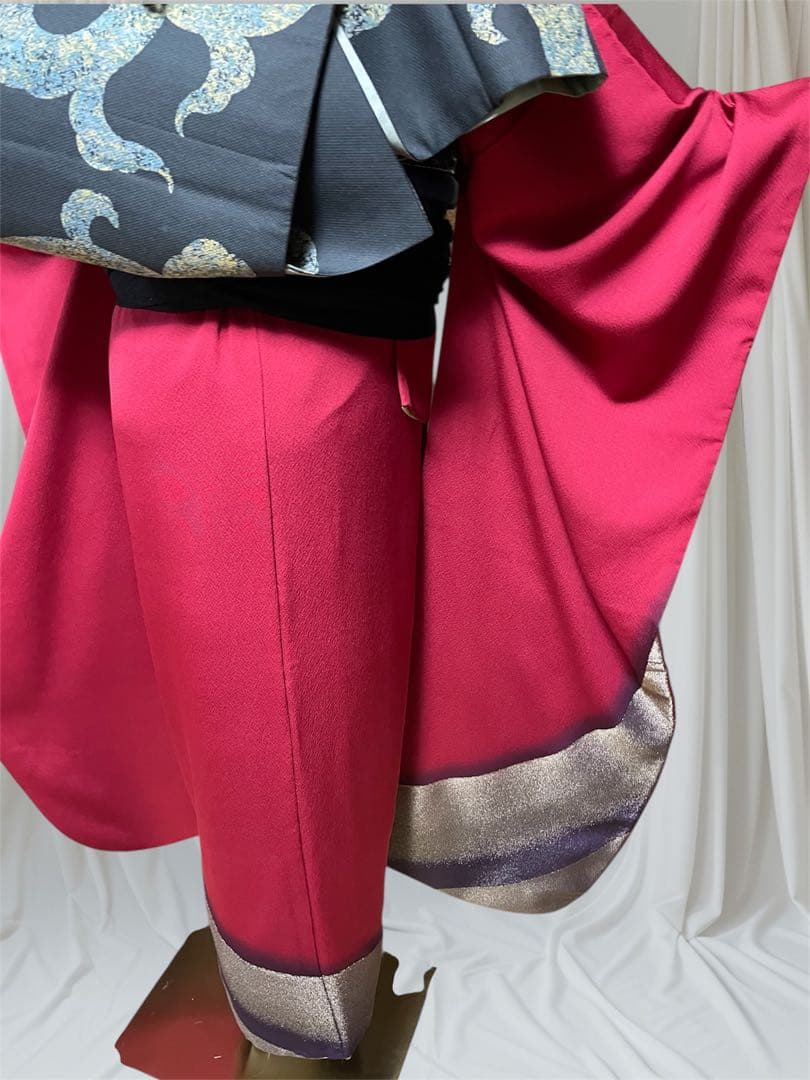 本日限定価格！振袖 フルセット 山本寛斎 成人式 赤