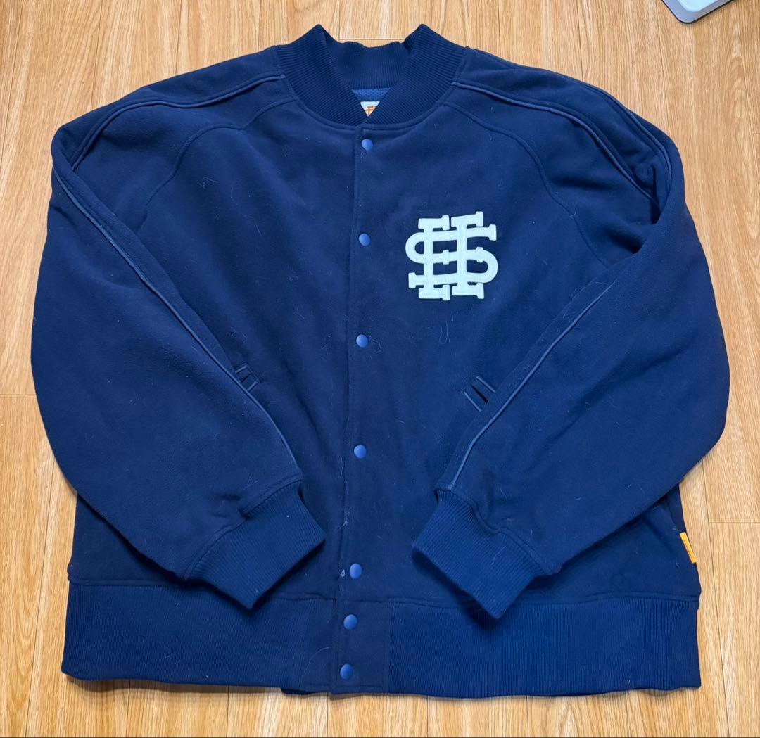 SEESEE Fleece StadiumJacket スタジャン