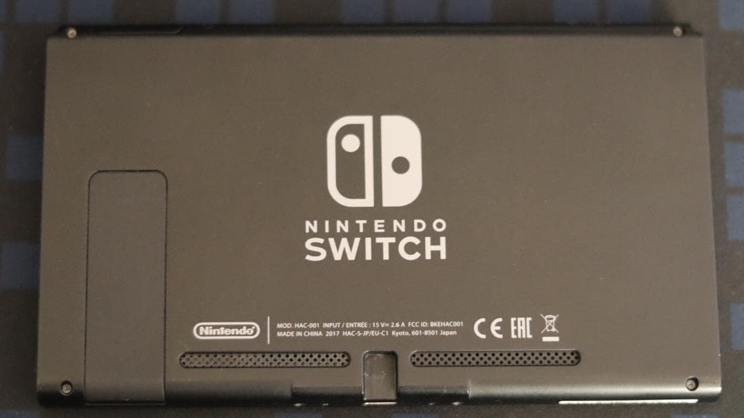Switch本体のみ 2017年製 完動品 訳アリ