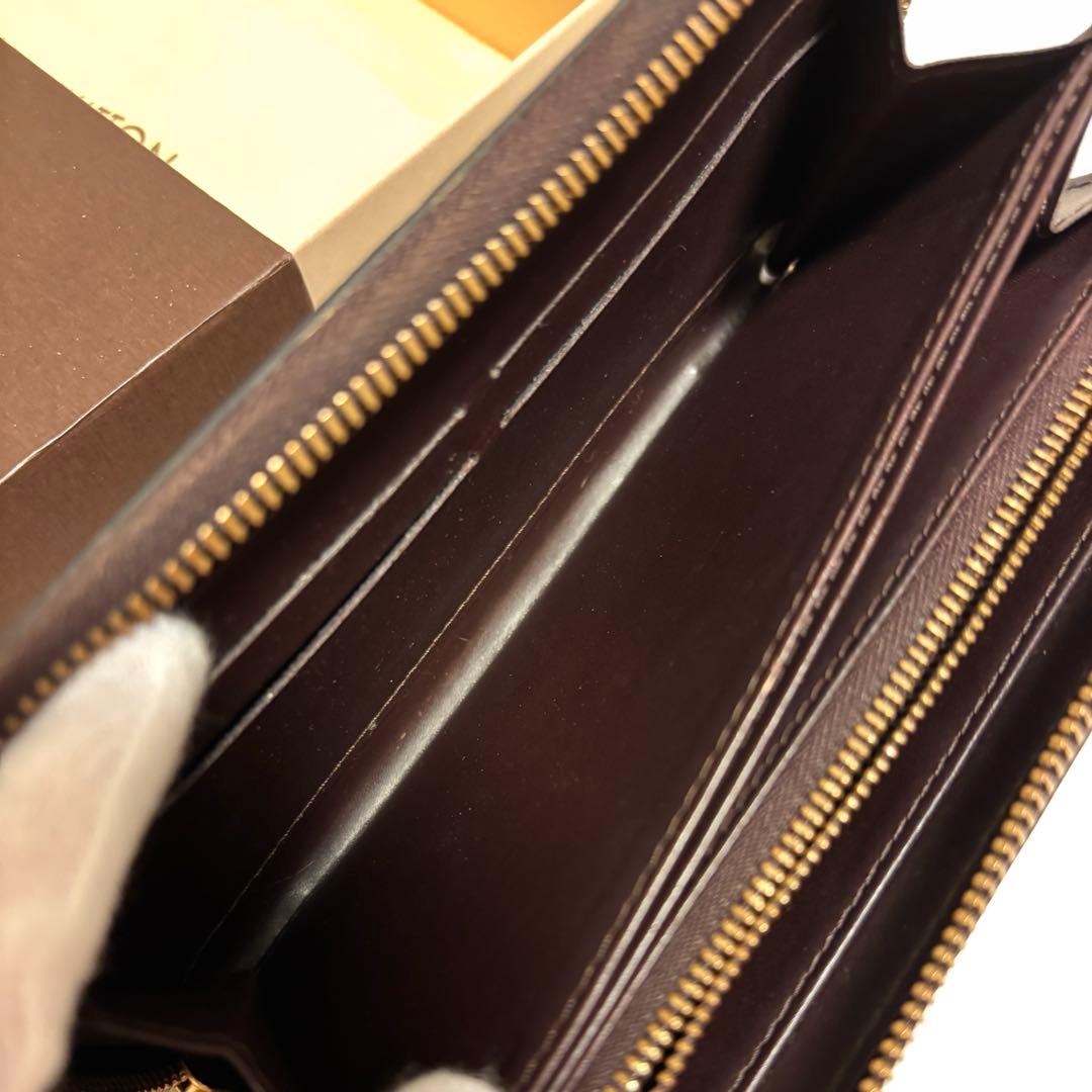 Louis Vuitton ヴェルニ長財布 パープル