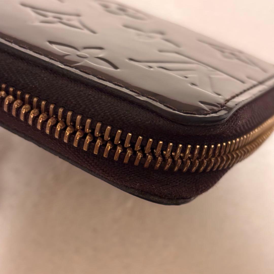 Louis Vuitton ヴェルニ長財布 パープル