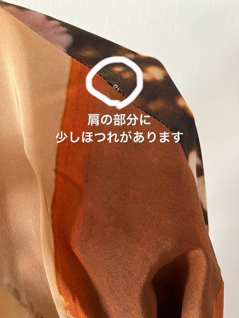 ※売約済み　ANNTIAN シルク100%ワンピース