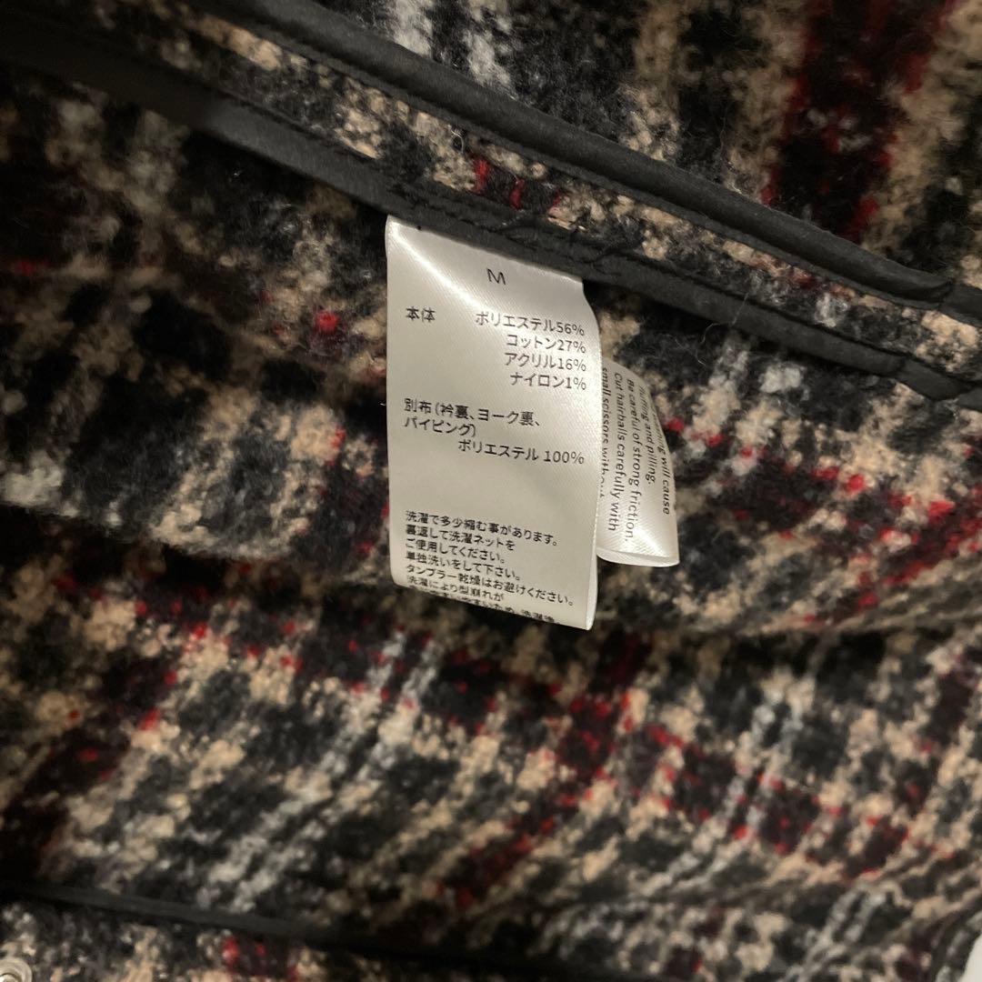 【M】コート　YZERR T-PABLOW着用　lastnest チェックコート