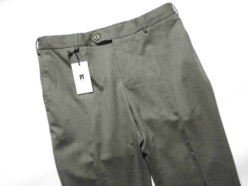 マウンテン 新品PT TORINO Travelウォッシャブルウールパンツ