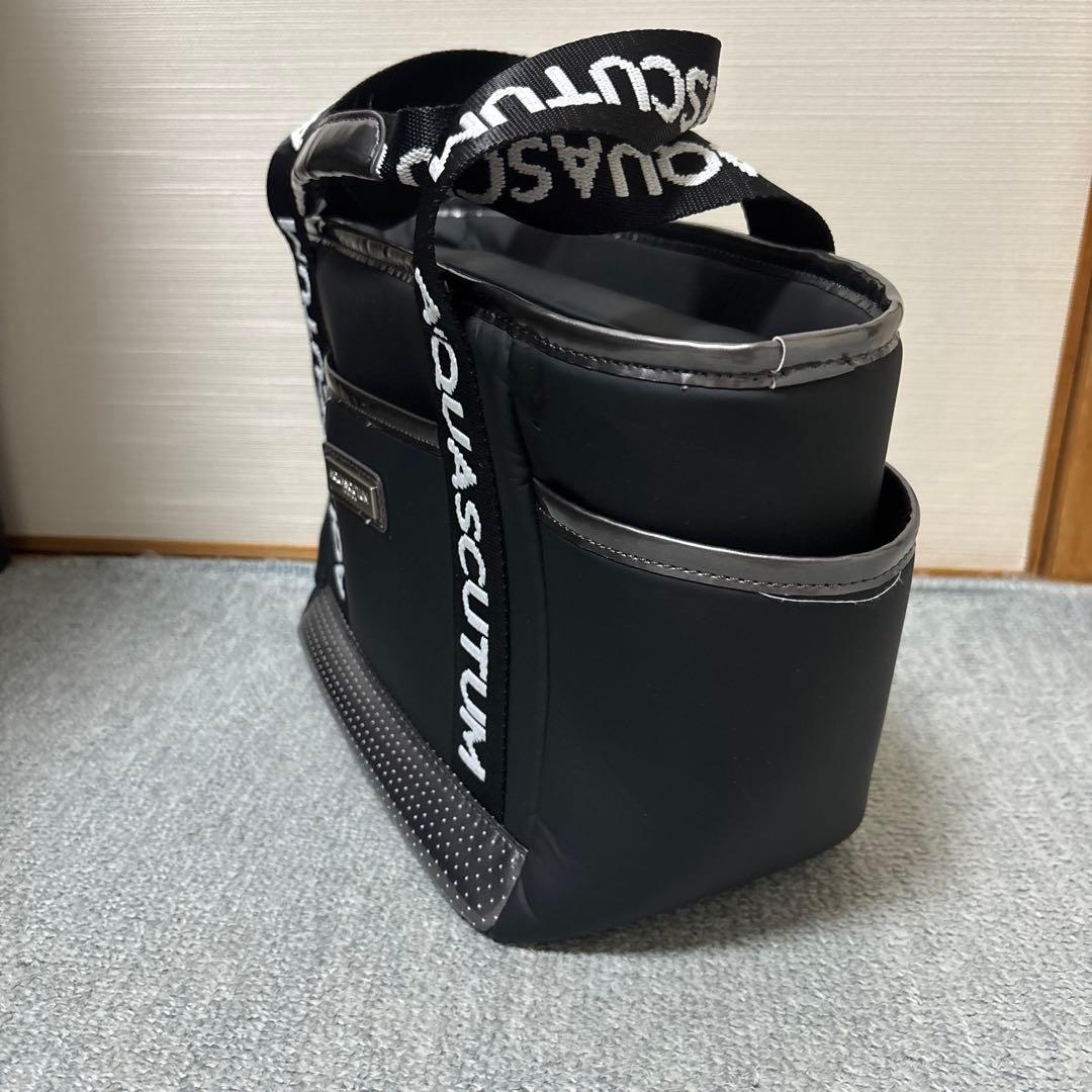 AQUASCUTUM トートバッグ 黒　保冷バック