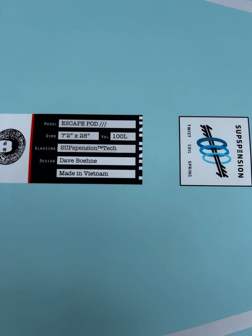 【SUP】INFINITY ESCAPE POD 7‘2×28 100L