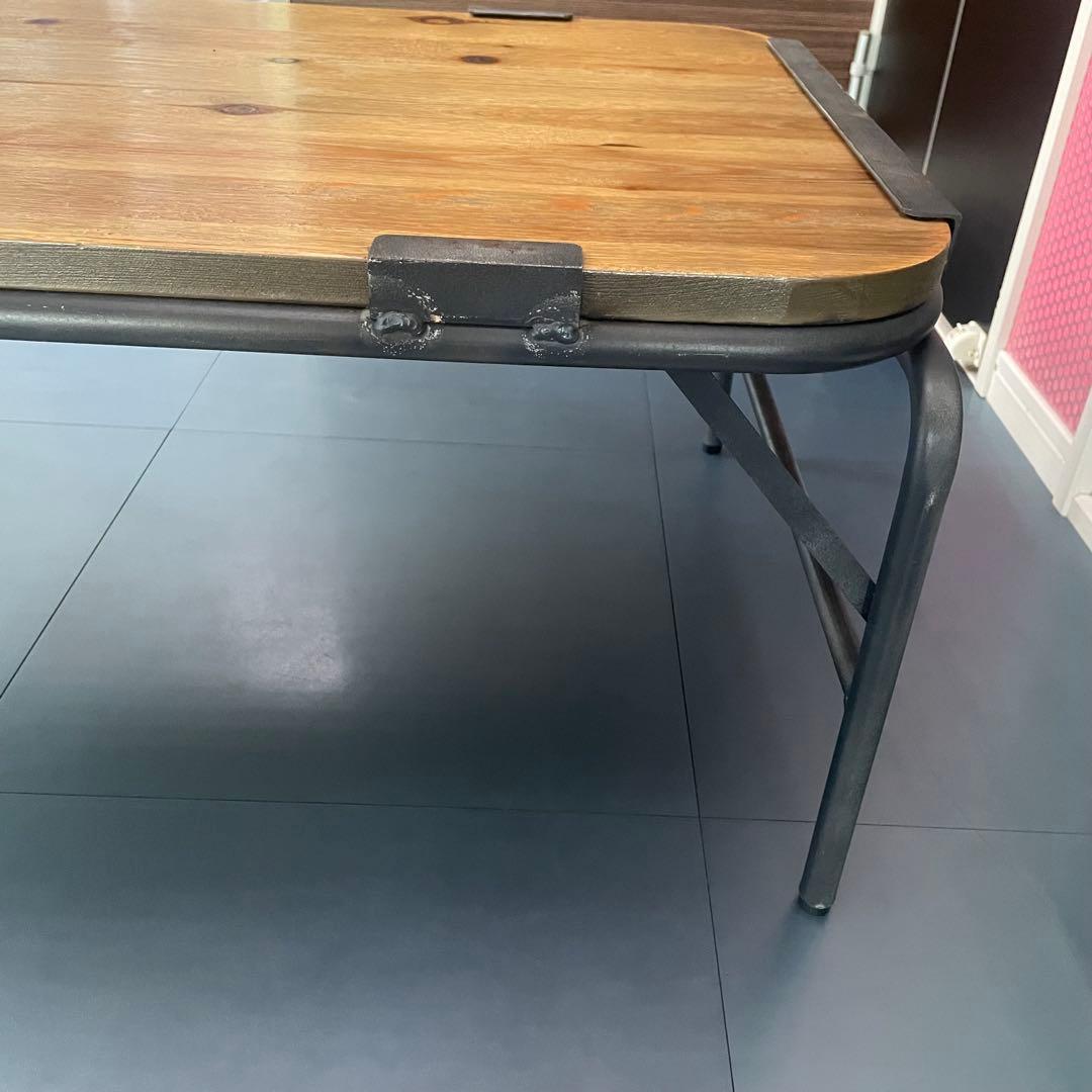 送料込み　インダストリアル　テーブル　無骨　ジャーナルスタンダードファニチャー