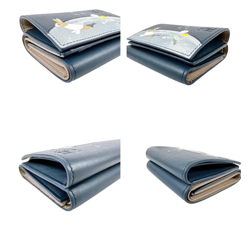 LOEWE ロエベ Suna Fujita スナフジタ うさぎ 三つ折り財布